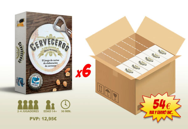 Cerveceros (oferta 6 uds.)