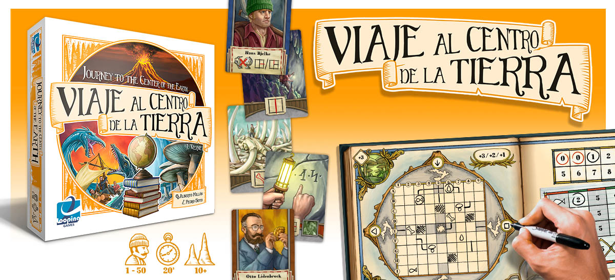 Journey to the Center of the Earth, Board Game
