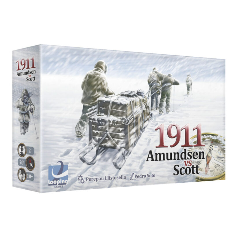 1911 Amundsen vs Scott caja